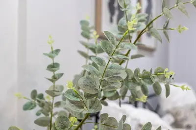 a plant with green leaves and yellow flowers at Stylish Suite-NearWEM-4 Bed-Central in Edmonton