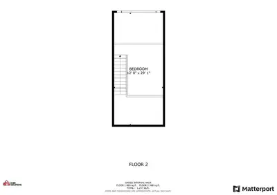 a schematic diagram of a building with a block at Greystone Lodge 318 Ski-in Out in Whistler