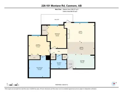 a floor plan of the magnolia residence at Modern Cabin Vibes with pool at The Lodges in Canmore