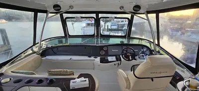 a cockpit of a boat in the water at Fly Knots in Vancouver