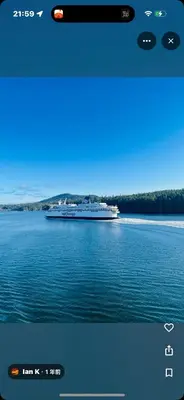 a cruise ship on a large body of water at sweet home in Delta