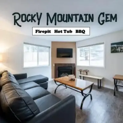 Rocky Mountain Gem - One Level 750 sq ft - Hot Tub - Quiet Condo - Self Check-In - Free Parking - BBQ Fire Pit Area