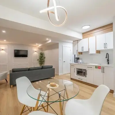 New 1 bdr basement apartment