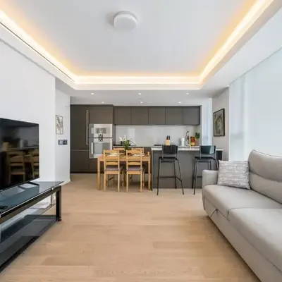 Urban Retreat 2BR Condo with Stunning City View