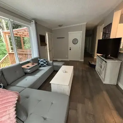 Golfers getaway home in the trees