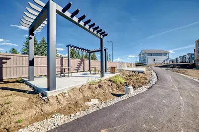 a structure on the side of a road at KimzNest in Edmonton