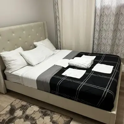 Bedroom in the basement Upland 1