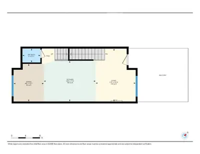 a floor plan of the proposed renovation of a house at Stunning Modern 2BR Unit in Downtown Canmore in Canmore