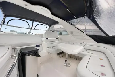 a view of the inside of a pontoon boat at COSY FLOATING HOME IN Vancouver downtown in Vancouver