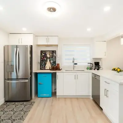 Modern Private 2 BR with 1 bath