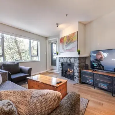 1BR+Sofabed | Deer Lodge | Epic Village Location | Covered Patio | Ski Locker | Fireplace | Parking