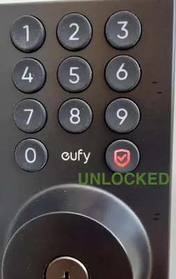 a close up of a remote control with numbers on it at Cozy 1-Bed Basement Suite in Calgary