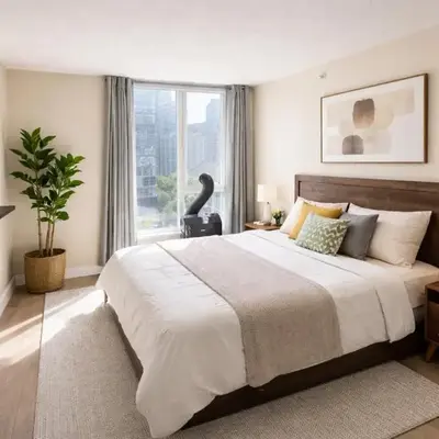 Chic 2BR Tinseltown Condo - Walk to Stadiums