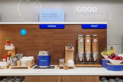 a store with a counter with food on it at Holiday Inn Express & Suites Terrace by IHG in Terrace