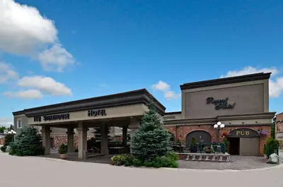 a store front of a shopping center at Regent Hotel Revelstoke in Revelstoke