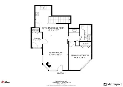 a rendering of a floor plan of a house at Wintergreen 27 - Townhome in Whistler