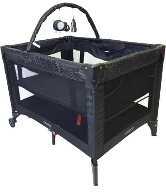 a black shopping cart with the top open at Luxury Falcon Crest Lodge 1 Bedroom 1 Pullout Kitchen Hot Tub in Canmore